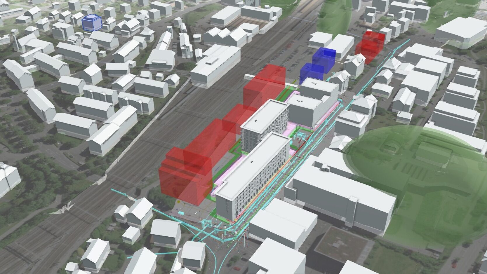 Bild zur Arealbebauung Burgdorf, maurusfrei Architekten AG