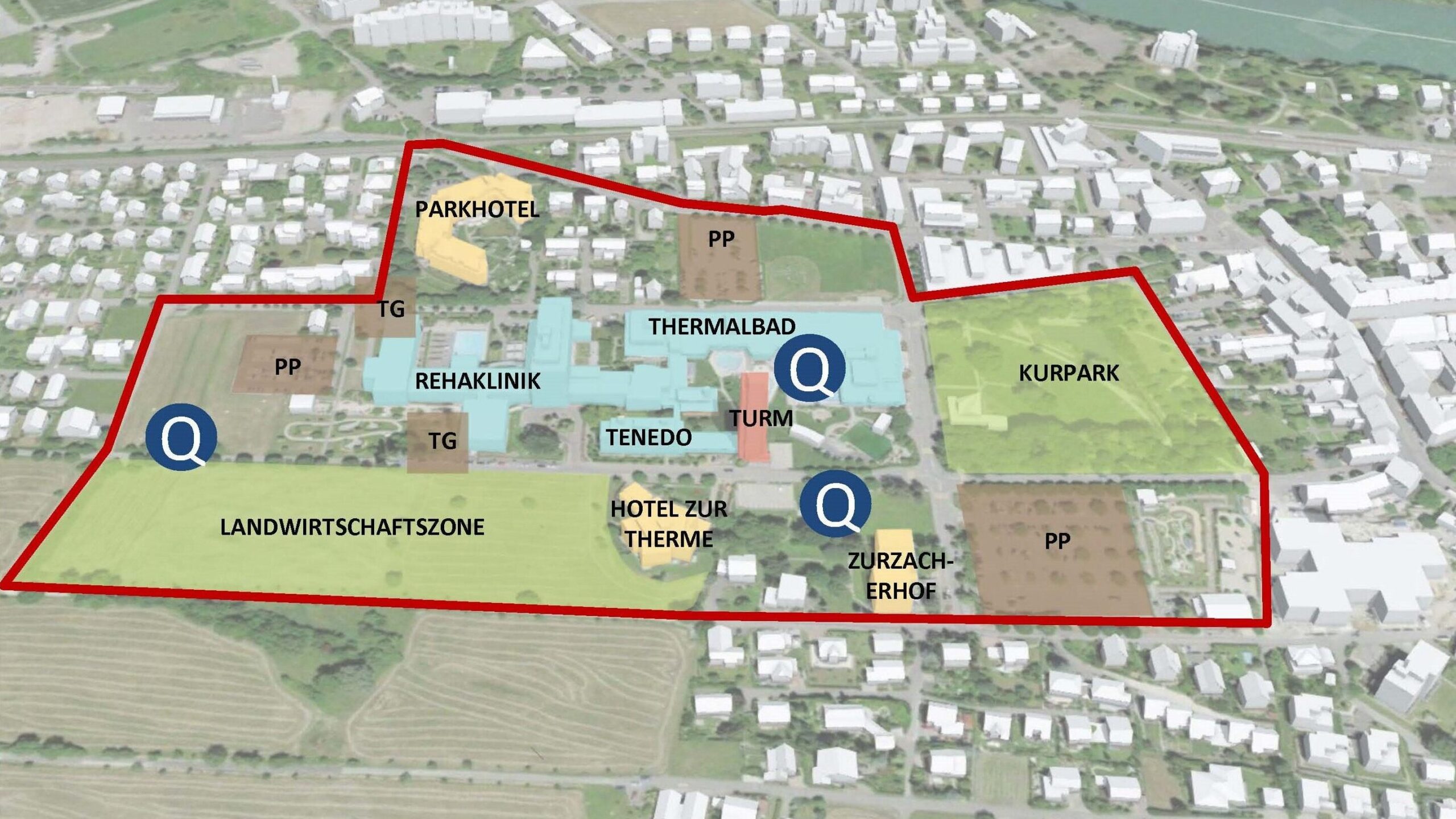 Bild Masterplan Arealentwicklung von fsp Architekten AG